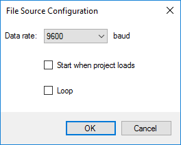 File source configuration dialog