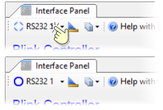 Connect interface panel
